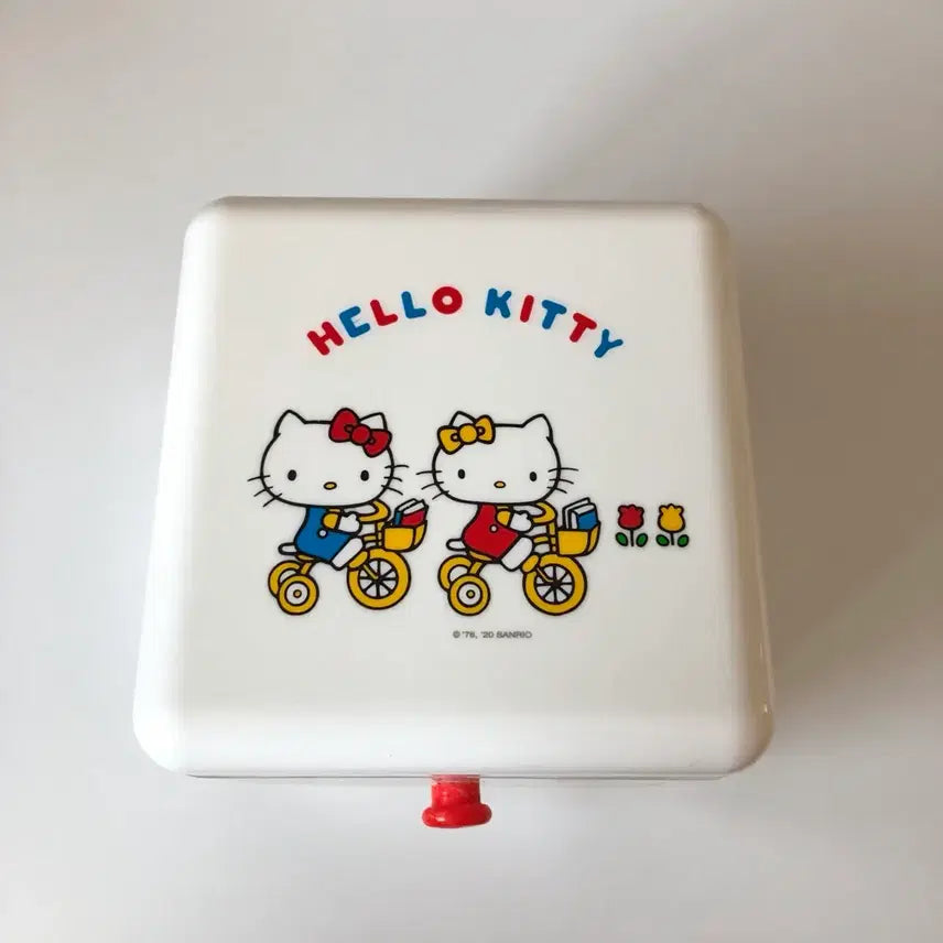 [BUNJANG] Classic Hello Kitty Mini Drawer Storage Organizer / 고전 헬로키티 미니 서랍 처분
