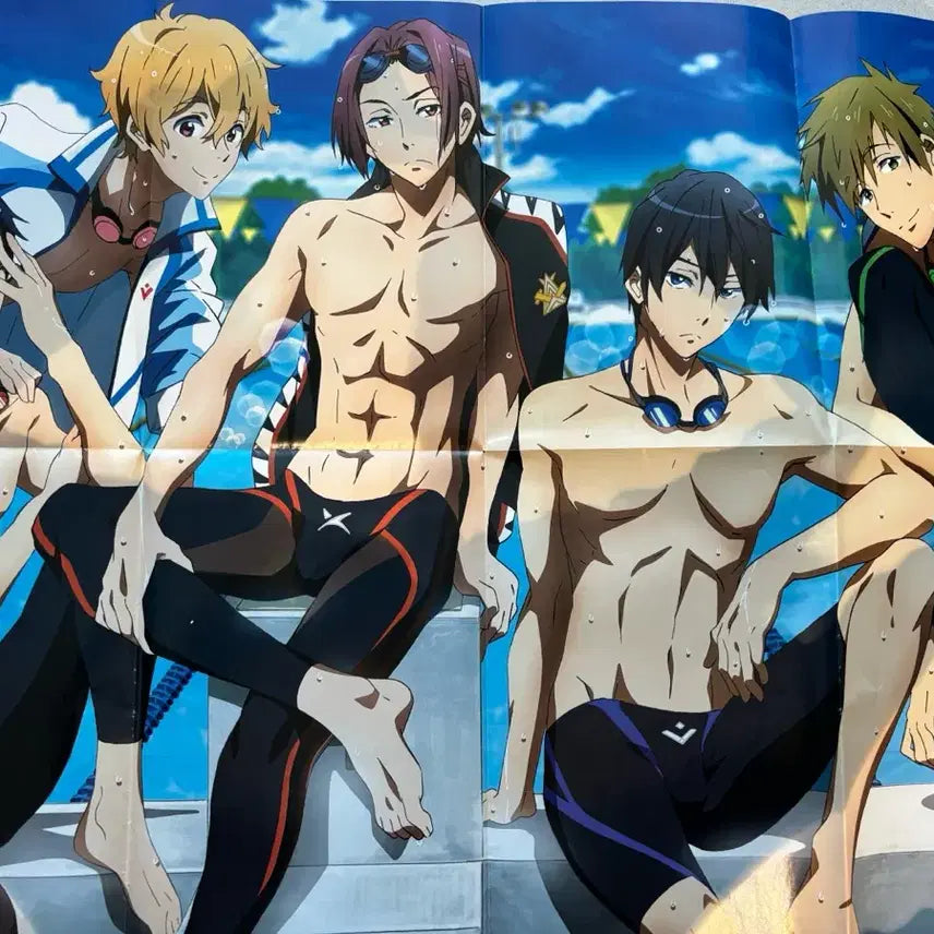 [BUNJANG] Free! Large Poster / Free! 프리 대형 포스터