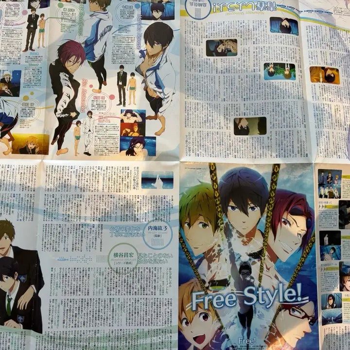 [BUNJANG] Free! Large Poster / Free! 프리 대형 포스터