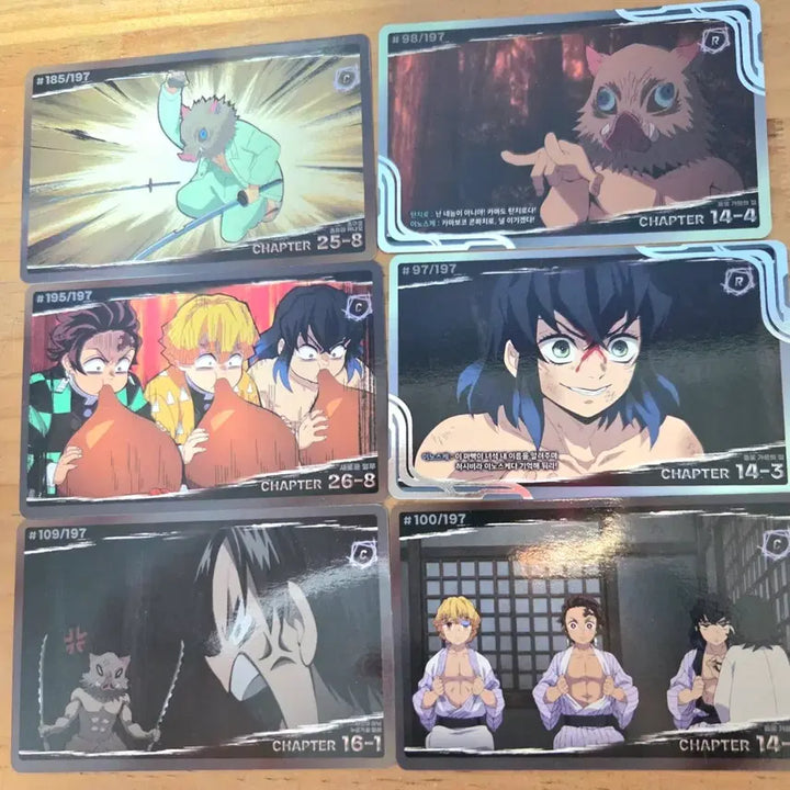 [BUNJANG] Demon Slayer: Kimetsu no Yaiba Trading Cards / 귀멸의 칼날 카드 판매합니다