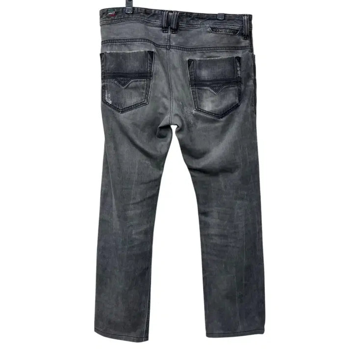 [BUNJANG] Diesel Black Washed Denim Jeans / 디젤 블랙 데님 워싱 청바지