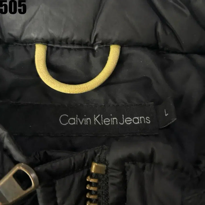 [BUNJANG] Calvin Klein Black Quilted Padded Jumper Jacket L / 켈빈클라인 블랙 패딩 점퍼 퀼팅 자켓 L