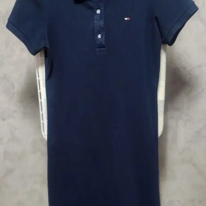 [BUNJANG] Tommy Hilfiger Navy Collared Dress / 타미힐피거 네이비 카라 원피스