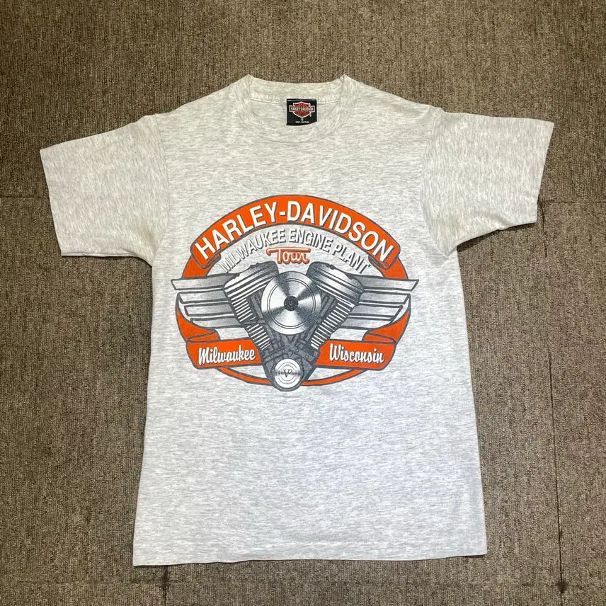 [BUNJANG] Harley Davidson Half Sleeve T-Shirt (S) / (S) Harley Davidson 할리 데이비슨 반팔티