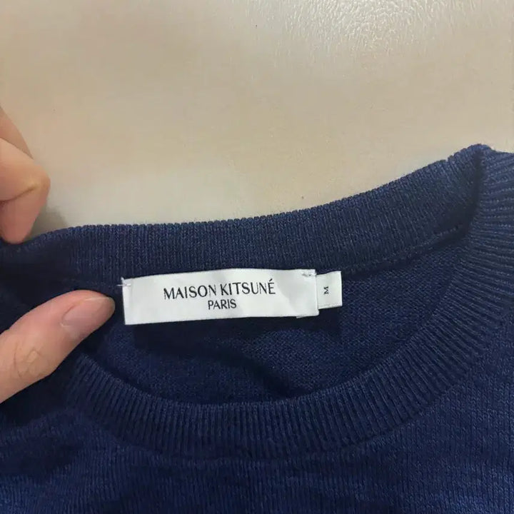 [BUNJANG] Maison Kitsuné Fox Head Knit Sweater (M) / 메종키츠네 폭스 헤드 니트 M