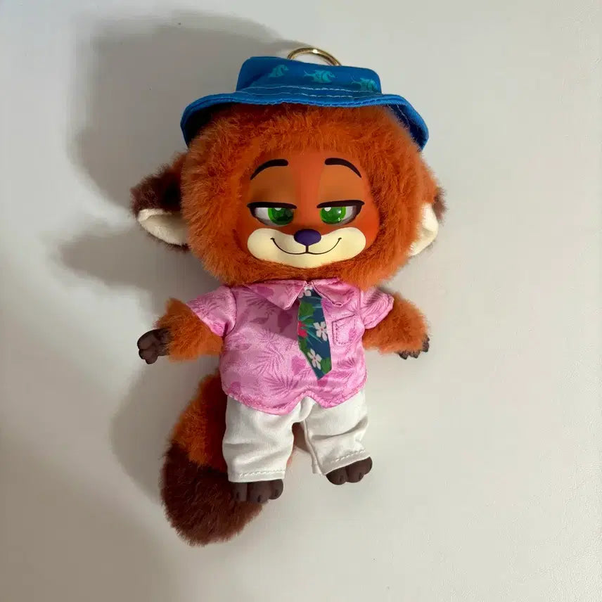 [BUNJANG] Top Toy Zootopia 2 New Journey Collection Nick Wilde Casual Wear Keychain Doll Figure / 탑토이 주토피아2 뉴저니 컬렉션 사복 닉 키링 인형 피규어