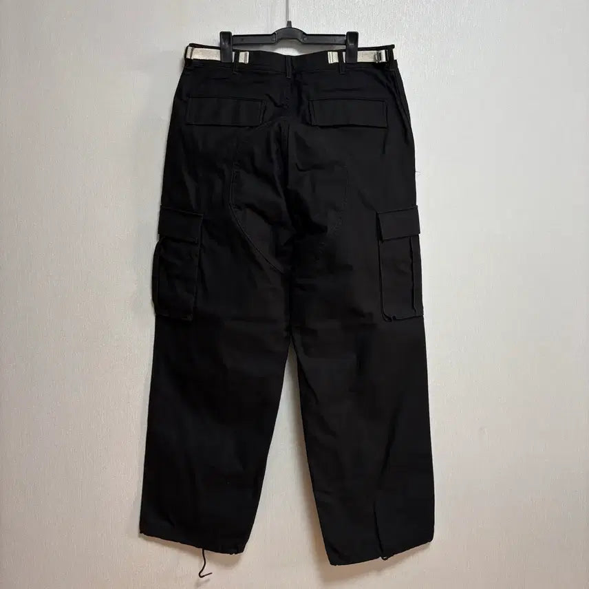 [BUNJANG] Our selves 25SS Baek Satin BDU Pants Black / 아워셀브스 : 25SS 백사틴 BDU 팬츠 (블랙 / 1)