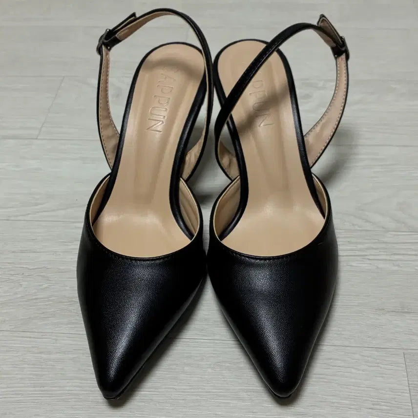 [BUNJANG] Ssappun Twilly Stiletto Slingback Heels 7cm / 사뿐 트윌리 스틸레토 슬링백힐 7cm 235사이즈