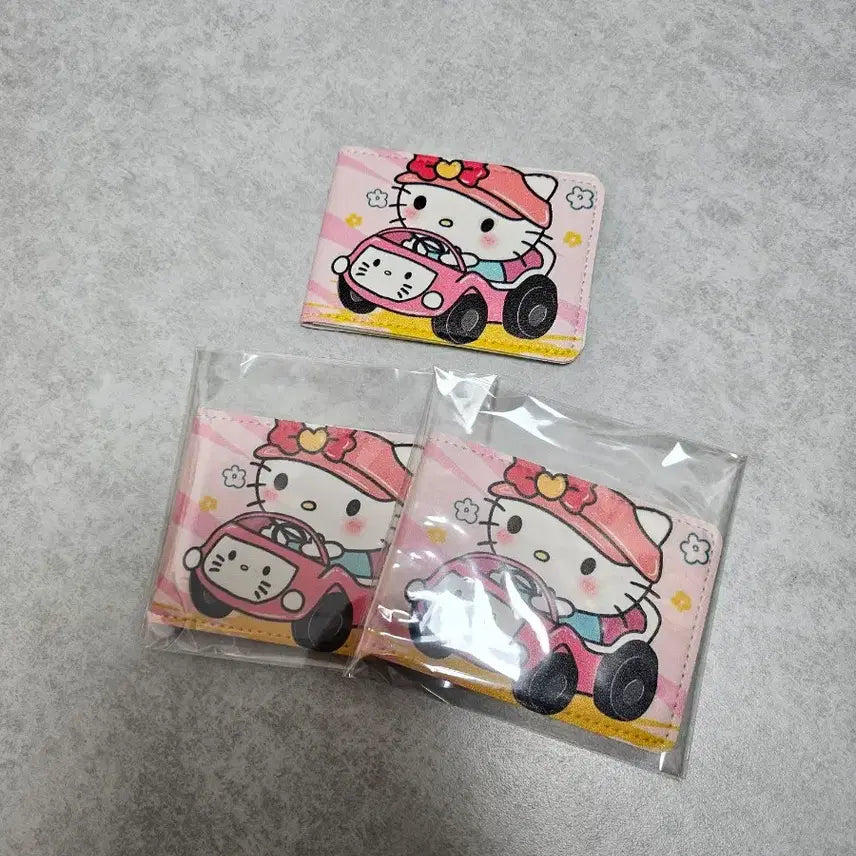 [BUNJANG] Hello Kitty Card Holder Set (3 Pieces) / 헬로키티 카드지갑 3개세트