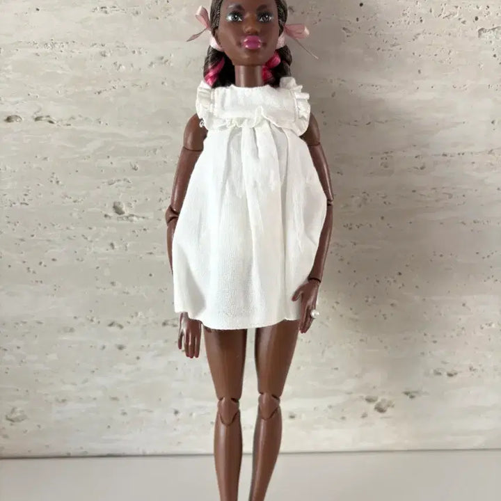 [BUNJANG] Puma Barbie White Dress Doll / 퓨마바비 화이트 원피스 인형