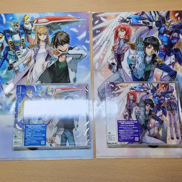 [BUNJANG] Gundam Wing TWO-MIX 30th Anniversary CD Bundle Set (Includes Special Benefit) / 건담W 건담윙 TWO-MIX투믹스 30주년 음반 CD 일괄 (특전 포함)