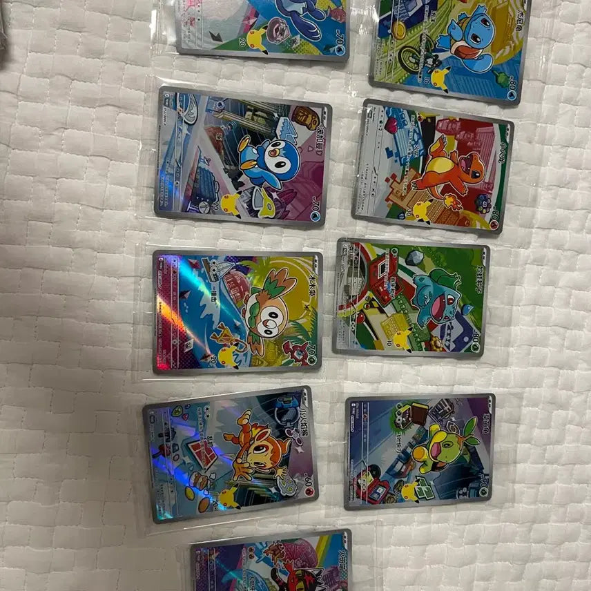 [BUNJANG] Pokemon 30th Anniversary Promo Reprint Bundle Set (9 Cards) / 포켓몬 30th 기념 프로모 중판 미개봉 9장 일괄 세트