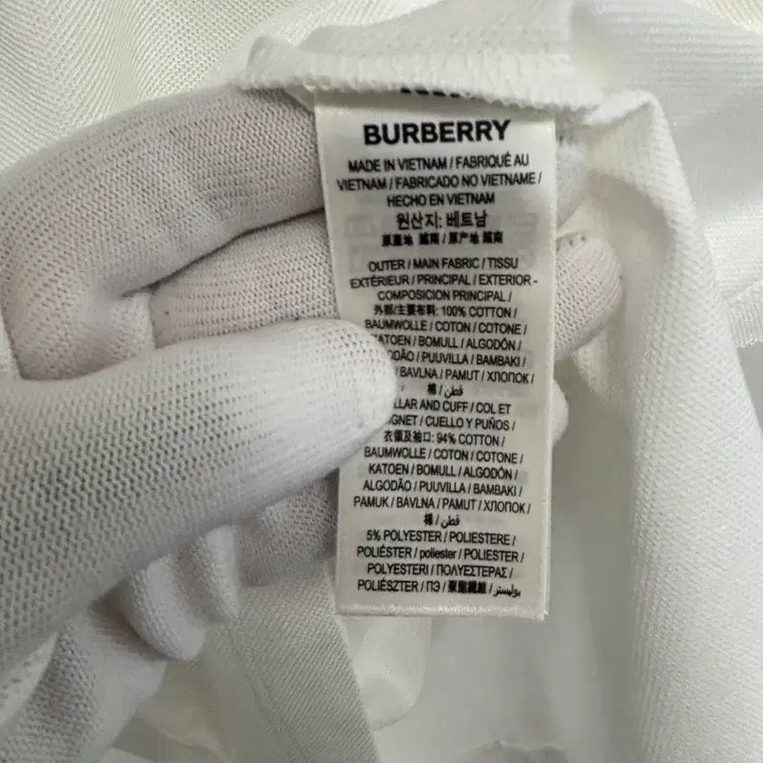 [BUNJANG] Burberry TB Polo Shirt / [L]버버리 TB pk 카라티