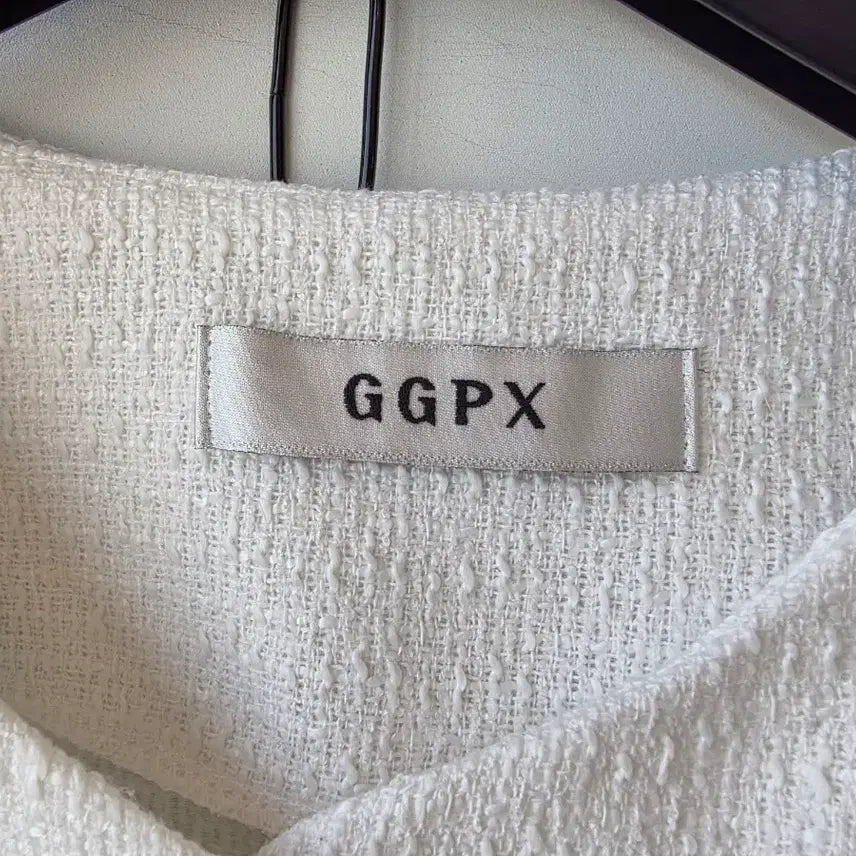 [BUNJANG] F/GGPX White Tweed Jacket / F/GGPX 화이트 트위드자켓