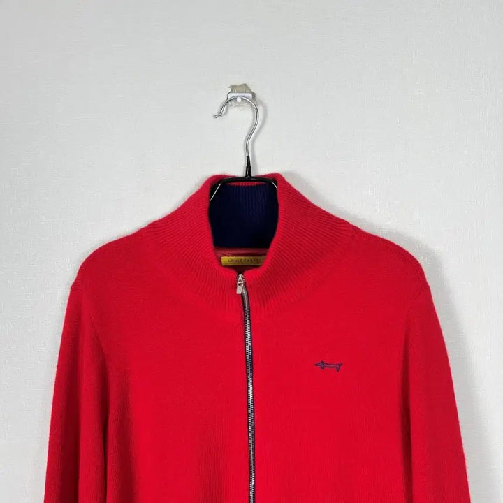 [BUNJANG] Louis Castel Windproof Wool Knit Zip-Up Cardigan / 루이까스텔 방풍 울 니트 집업 가디건 남100 105 라덴 빈티지