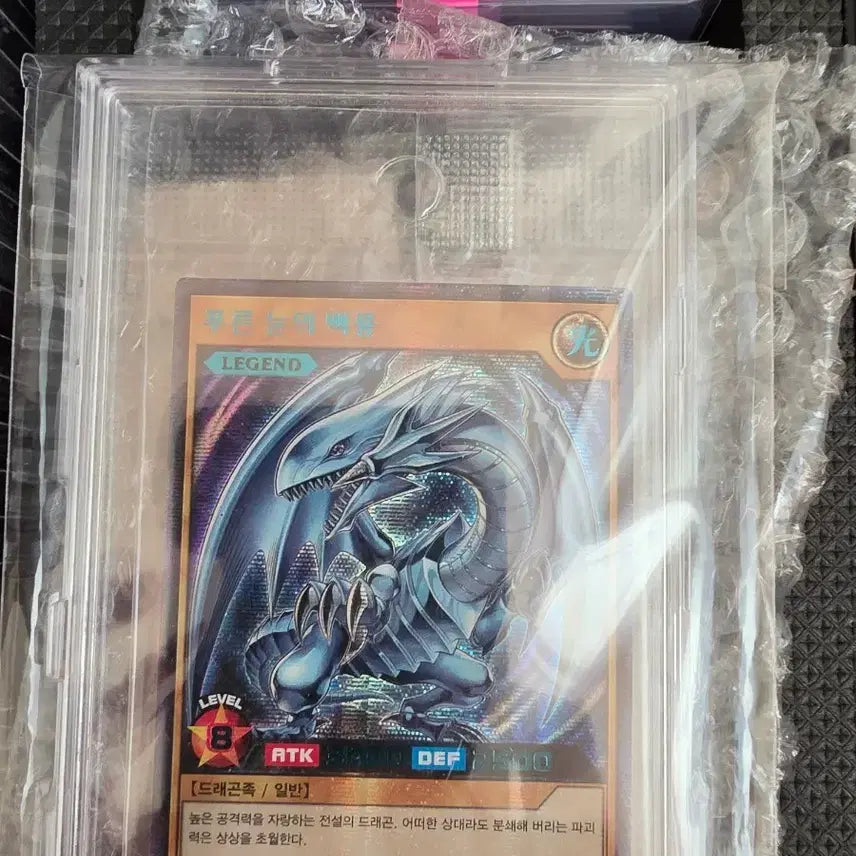 [BUNJANG] Yu-Gi-Oh! Rush Duel Blue-Eyes White Dragon Blue Version (Champion Prize) Unsealed / 유희왕 러시듀얼 푸른눈의백룡 블루버전 미개봉 (우승상품)