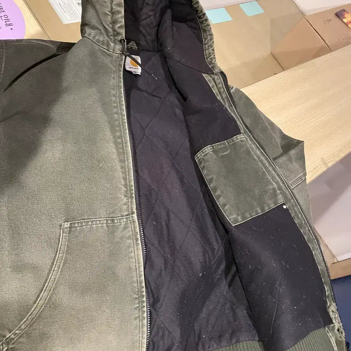 [BUNJANG] Carhartt WIP Active Hoodie Jacket L / 칼하트 액티브 후드 자켓 L