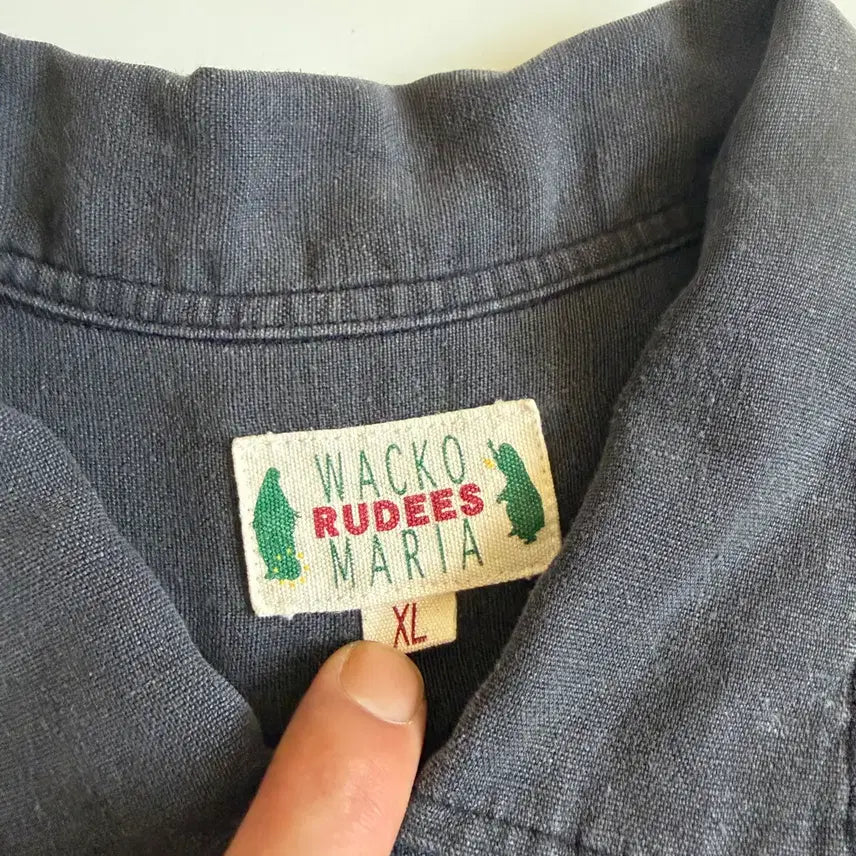 [BUNJANG] Wacko Maria Linen Shirt / 와코마리아 Wacko maria 린넨 셔츠 남방