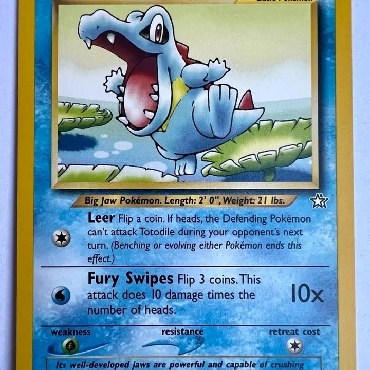 [BUNJANG] Pokemon Initial Lapras Card (Rare English Version) / (희귀) 포켓몬, 포켓몬스터 2000년 북미 영문판 초기 리아코