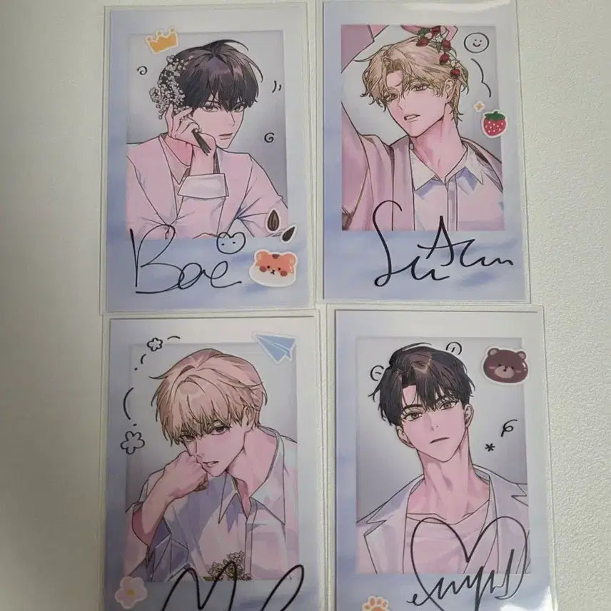 [BUNJANG] Demutj Taiwan Edition Polaroids Set - Park Munda, Bae Sejin, Seon Ahyeon / 데못죽 데뷔 못하면 죽는 병 걸림 대만판 특전 폴라 박문대 배세진 선아현