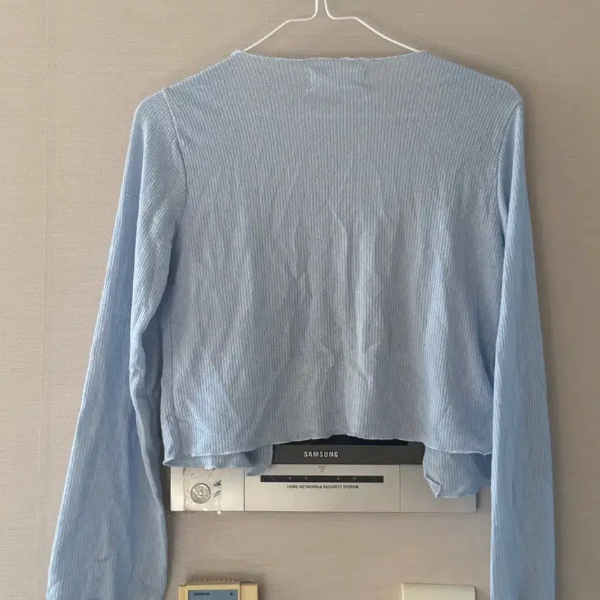 [BUNJANG] Lightweight Summer Cardigan - Sky Blue / 소라색 살안타 가디건 판매