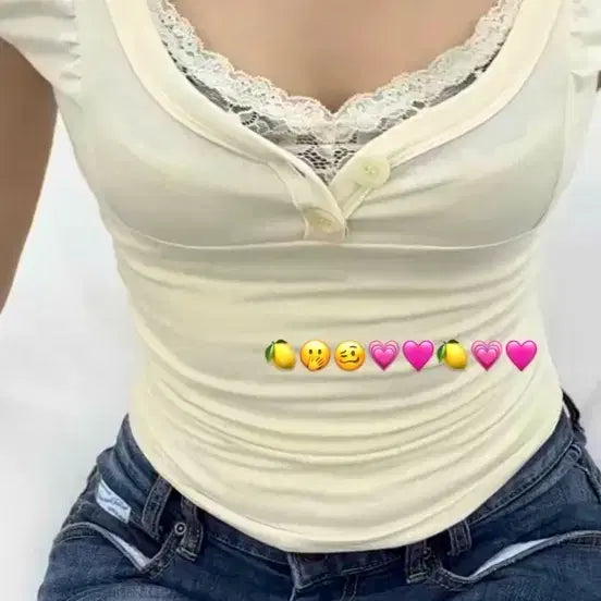 [BUNJANG] Please No Follow Zuri Lace Sleeveless Top / 플리즈노팔로우  Zuri Lace Top 주리레이스탑