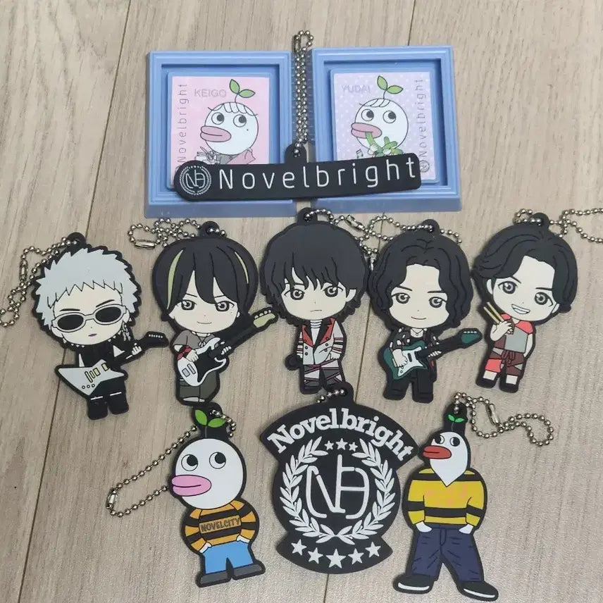 [BUNJANG] Nobel Bright Keychain Bundle Set / 노벨브라이트 키링, 자석 케이고, 유다이 일괄 판매