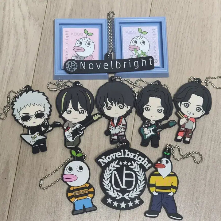 [BUNJANG] Nobel Bright Keychain Bundle Set / 노벨브라이트 키링, 자석 케이고, 유다이 일괄 판매