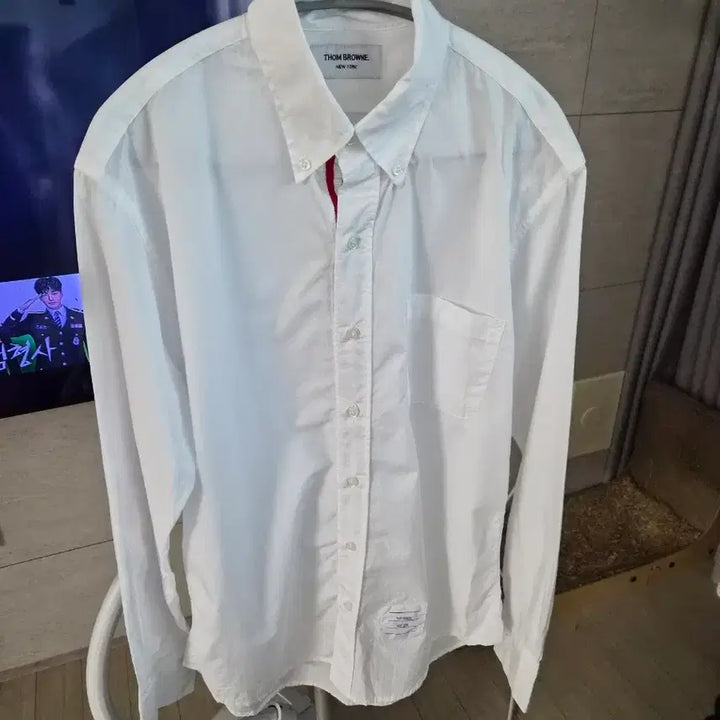 [BUNJANG] Thom Browne White Shirt / 톰브라운 화이트 셔츠(100~105)