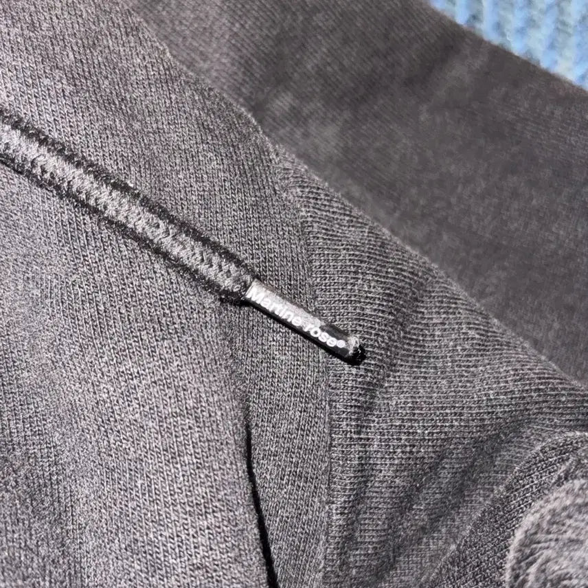[BUNJANG] Martine Rose Washed Black Hoodie / 마틴로즈 후드 워시드블랙