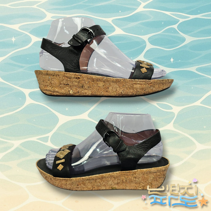 [BUNJANG] Fitflop Leather Strap Sandals 225 / 225 핏플랍 레더 스트랩 샌들