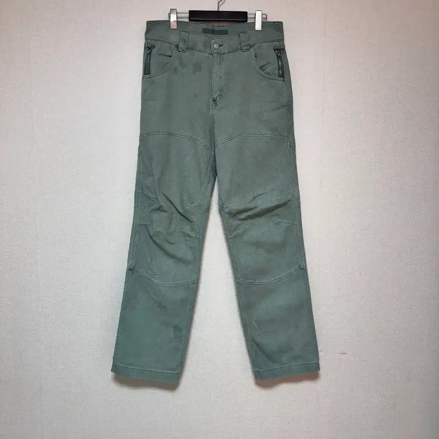 [BUNJANG] Plastic Product MPa Carb Pocket Pants Emerald / 플라스틱프로덕트 MPa 카프 포켓 팬츠 에메랄드
