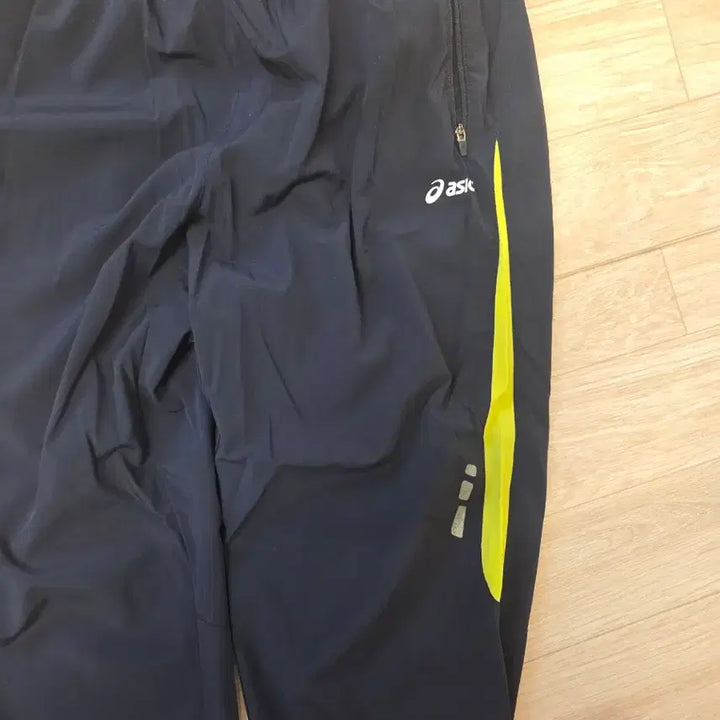 [BUNJANG] Asics Training Pants Navy/Fluorescent / 아식스 트레이닝 바지 80(95) 네이비/형광
