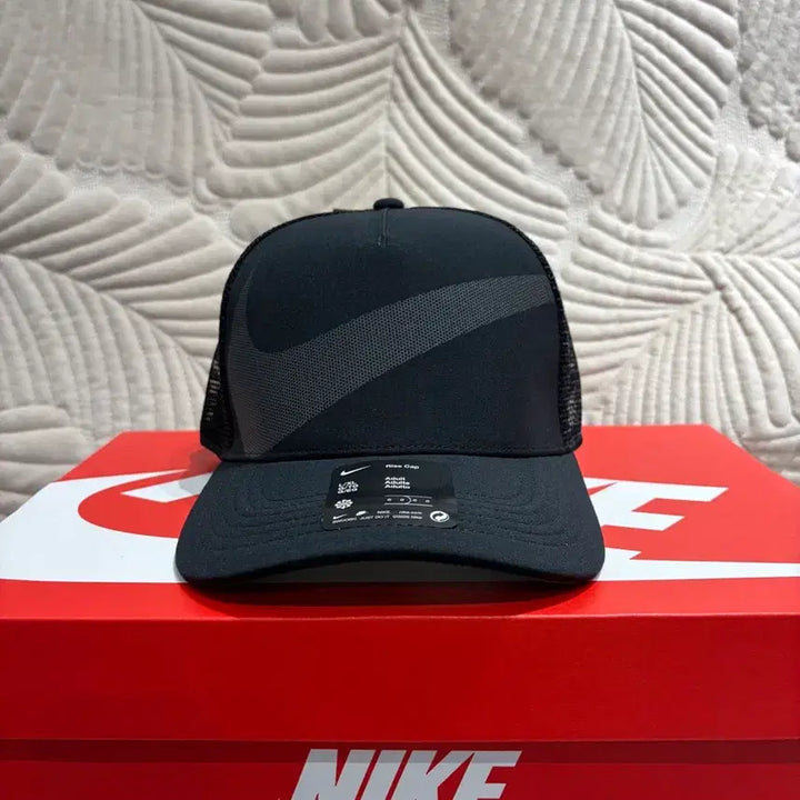 [BUNJANG] Nike Rise Mesh Cap L/XL Black / 나이키 라이즈 볼캡 모자 메쉬 L/XL 60사이즈 블랙