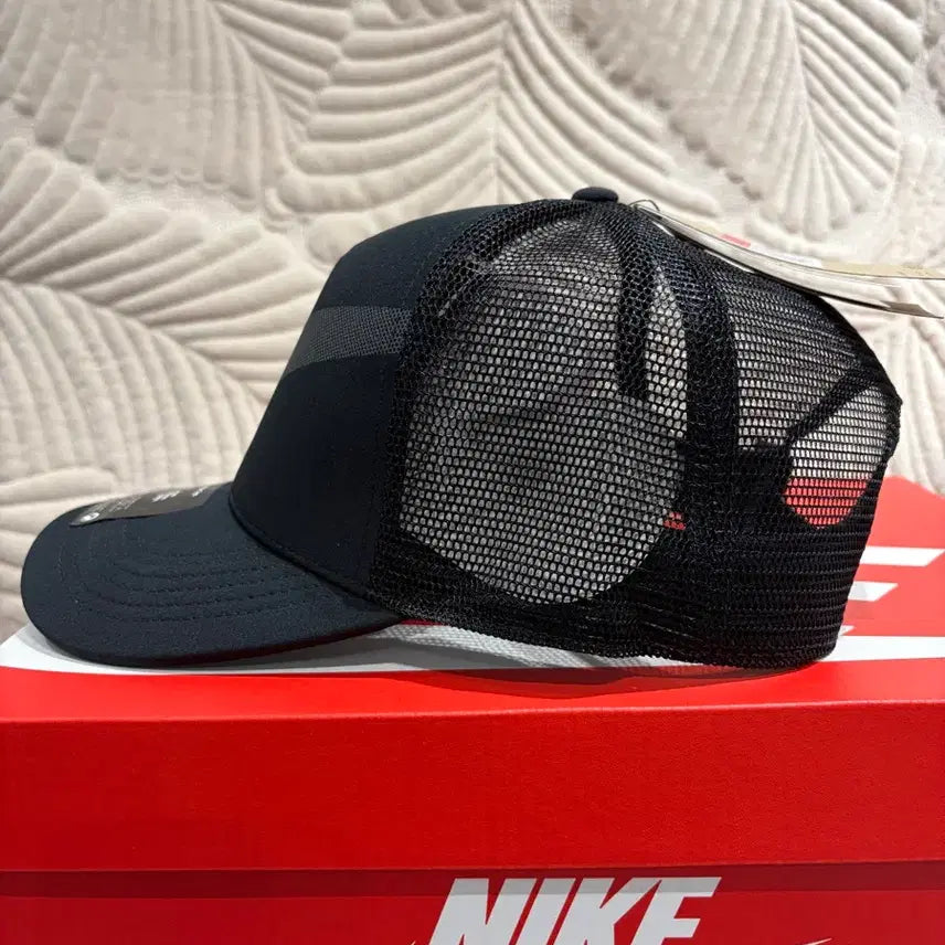 [BUNJANG] Nike Rise Mesh Cap L/XL Black / 나이키 라이즈 볼캡 모자 메쉬 L/XL 60사이즈 블랙