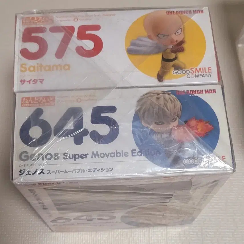 [BUNJANG] One-Punch Man Nendoroid Set - Genos &amp; Saitama / 원펀맨 제노스 사이타마 넨도로이드 일괄
