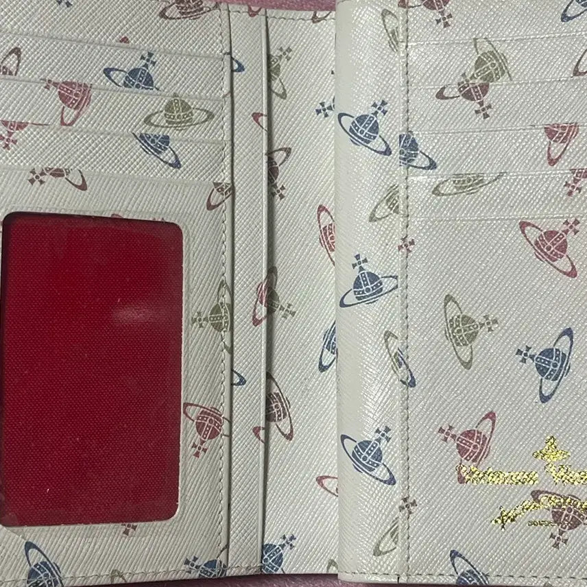 [BUNJANG] Vivienne Westwood Red Bifold Wallet / 비비안 반지갑