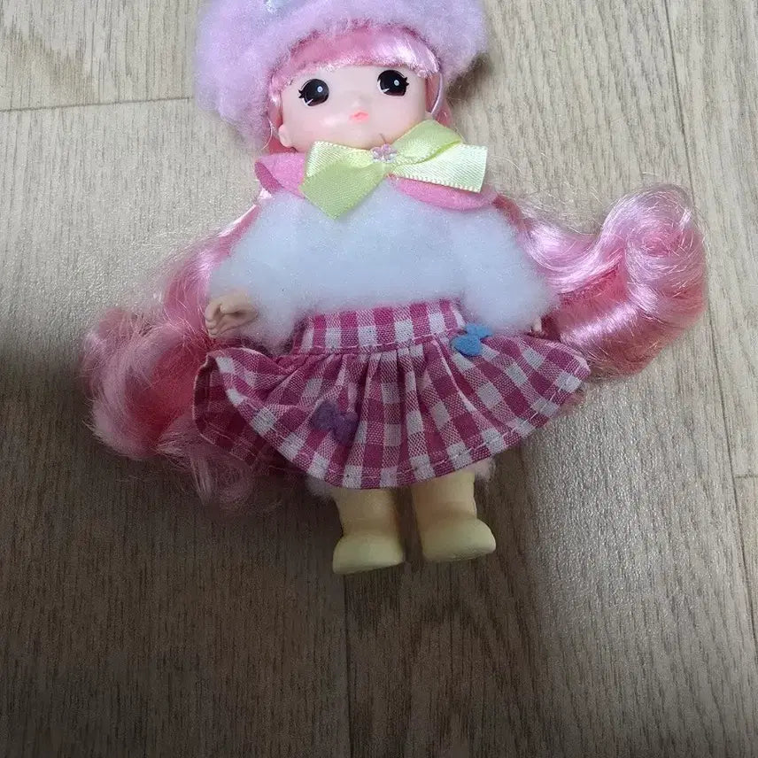 [BUNJANG] My Melody Plush Keychain Pink / 마이멜로디 인형 키링 핑크 팝니다