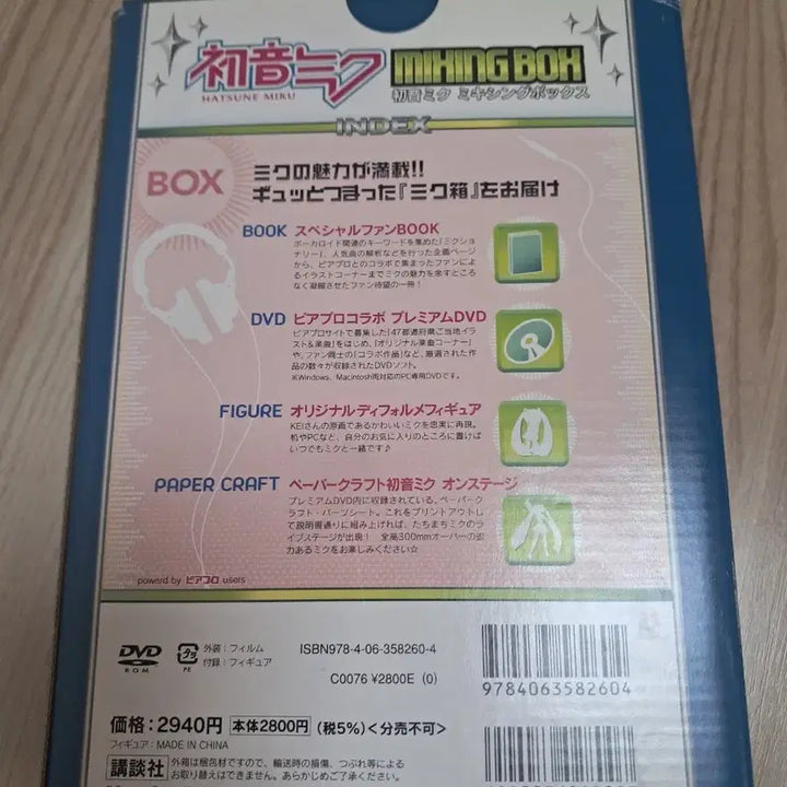 [BUNJANG] Hatsune Miku Mixing Box / 하츠네 미쿠 믹싱박스