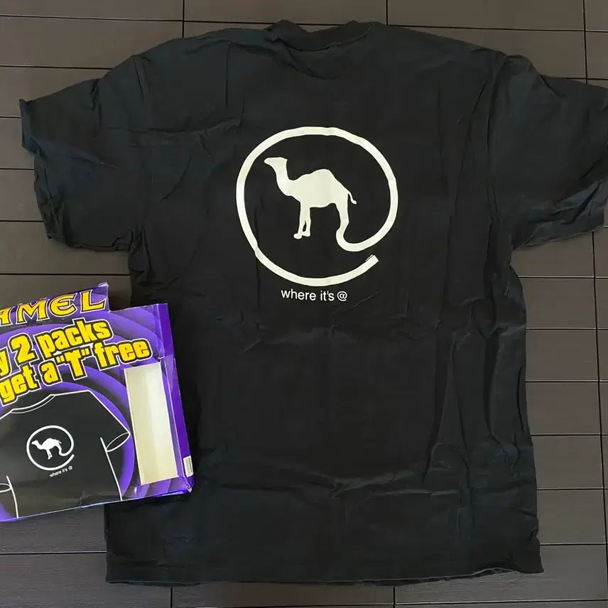[BUNJANG] 90s Vintage Camel T-Shirt XL / (XL) 90s 빈티지 카멜 where it&