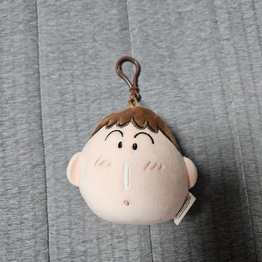 [BUNJANG] Gomdol Face Doll Keyring / 맹구 얼굴 인형 키링