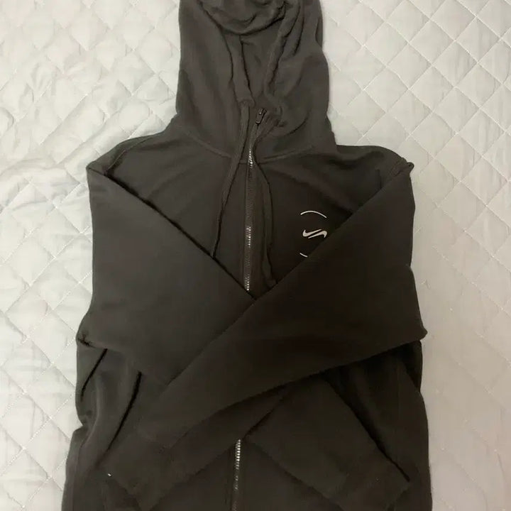 [BUNJANG] Nike Swoosh Zip-Up Hoodie / 나이키 스우시 후드집업