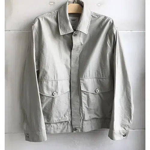 [BUNJANG] Sige (Shinwon) Beige Premium Thin Denim Jacket / SIGE(주)신원 정품/2023- 남100/새거수준