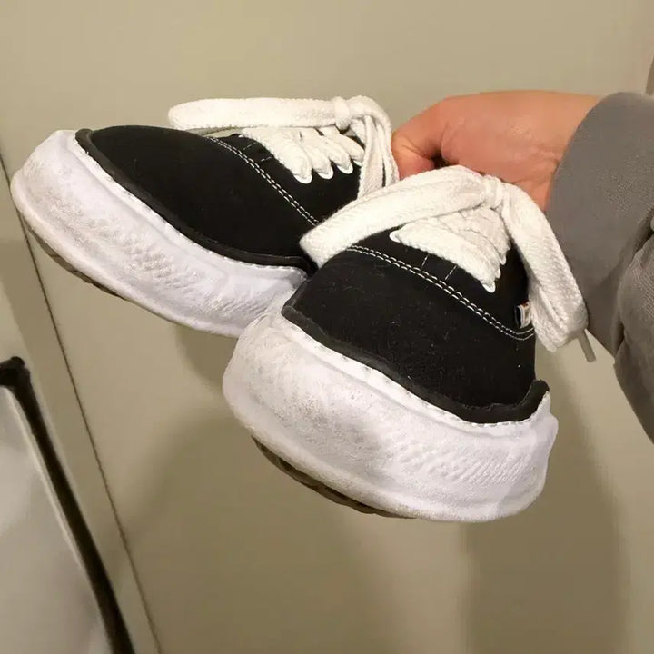 [BUNJANG] Mihara Yasuhiro Baker OG Sole Canvas Black (Size 43) / 미하라 야스히로 베이커 OG 솔 캔버스 블랙 43