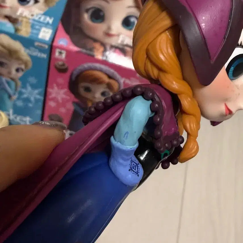 [BUNJANG] Disney Q posket Anna / Elsa Bundle Set (Unsealed) / 개봉품)디즈니 큐포스켓 겨울왕국 Qposket 안나/엘사 일괄