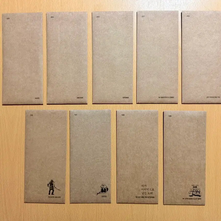 [BUNJANG] CGV TTT 10종 &amp; Film Mark 7종 Bundle Set / CGV TTT 14종(마이클,군체,토이스토리 등) / 필름마크 7종 일괄
