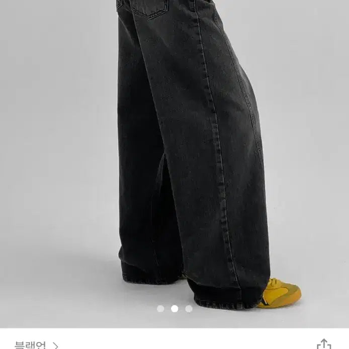 [BUNJANG] Black Up Kone Wide Denim Pants S Bundle Set / [일괄판매] 블랙업 코네 와이드 데님팬츠 S