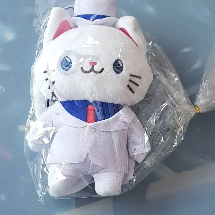 [BUNJANG] Detective Conan Kaito Kid Cat Plush / 명탐정코난 괴도키드 네코누이 고양이 인형