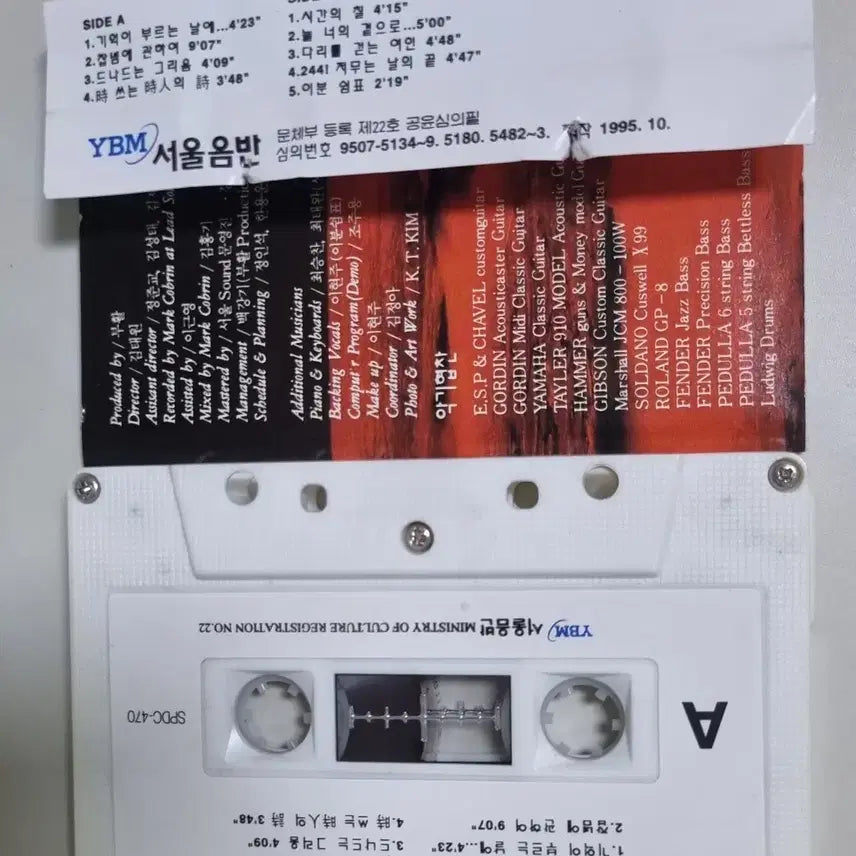 [BUNJANG] Boohwal Vol. 4 (Unsealed Cassette Tape) / 부활 4집 (개봉 카세트테이프)