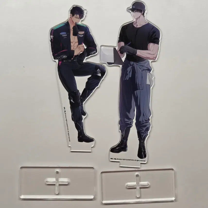 [BUNJANG] Saebyeokgu-reumgang Acrylic Stand Bundle Set / 새벽구름강 새구강 아크릴 스탠드 4종 일괄양도 판매